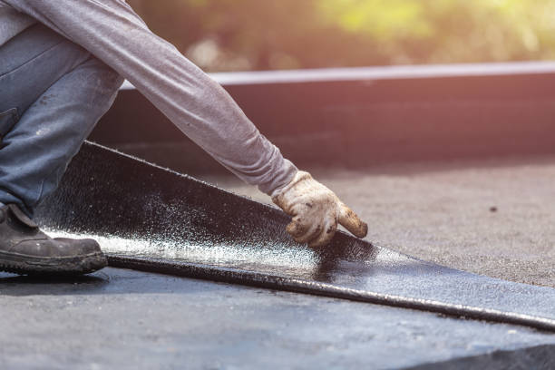 Professional Wet Basement Repair technician working in Bunker Hill, IL